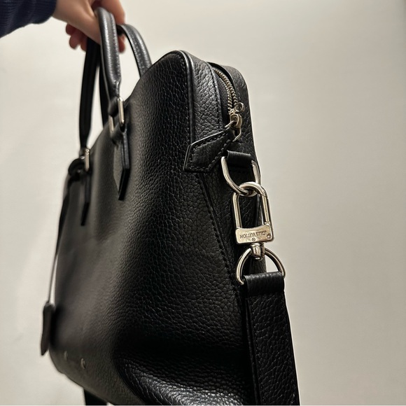 Louis Vuitton Black Taurillon Armand Briefcase MM Leather - Picture 12 of 15